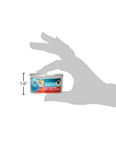 Purina ONE High Protein, Grain Free Pate Wet Cat Food Variety Pack, Grain Free Formula - (Pack of 24) 3 oz. Cans LukkyDeals