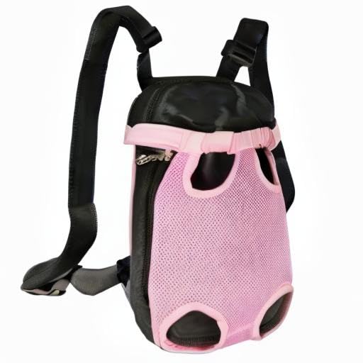 FEimaX Dog Carrier Backpack Pet Legs Out Front Cat Travel Bag, Adjustable Puppy Backpacks Carriers Hands-Free for Small Medium Dogs Cats Hiking Traveling Camping Daily Walking (Small, Black) LukkyDeals