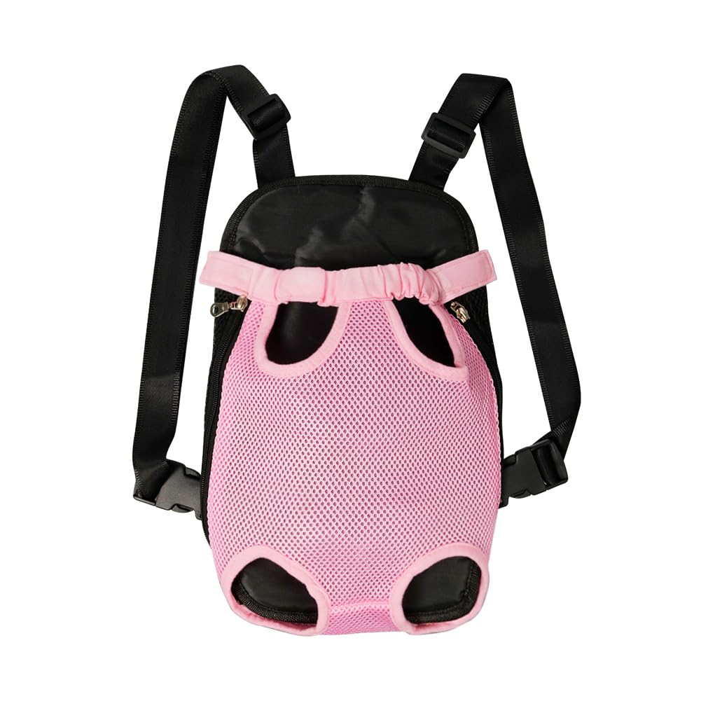 FEimaX Dog Carrier Backpack Pet Legs Out Front Cat Travel Bag, Adjustable Puppy Backpacks Carriers Hands-Free for Small Medium Dogs Cats Hiking Traveling Camping Daily Walking (Small, Black) LukkyDeals