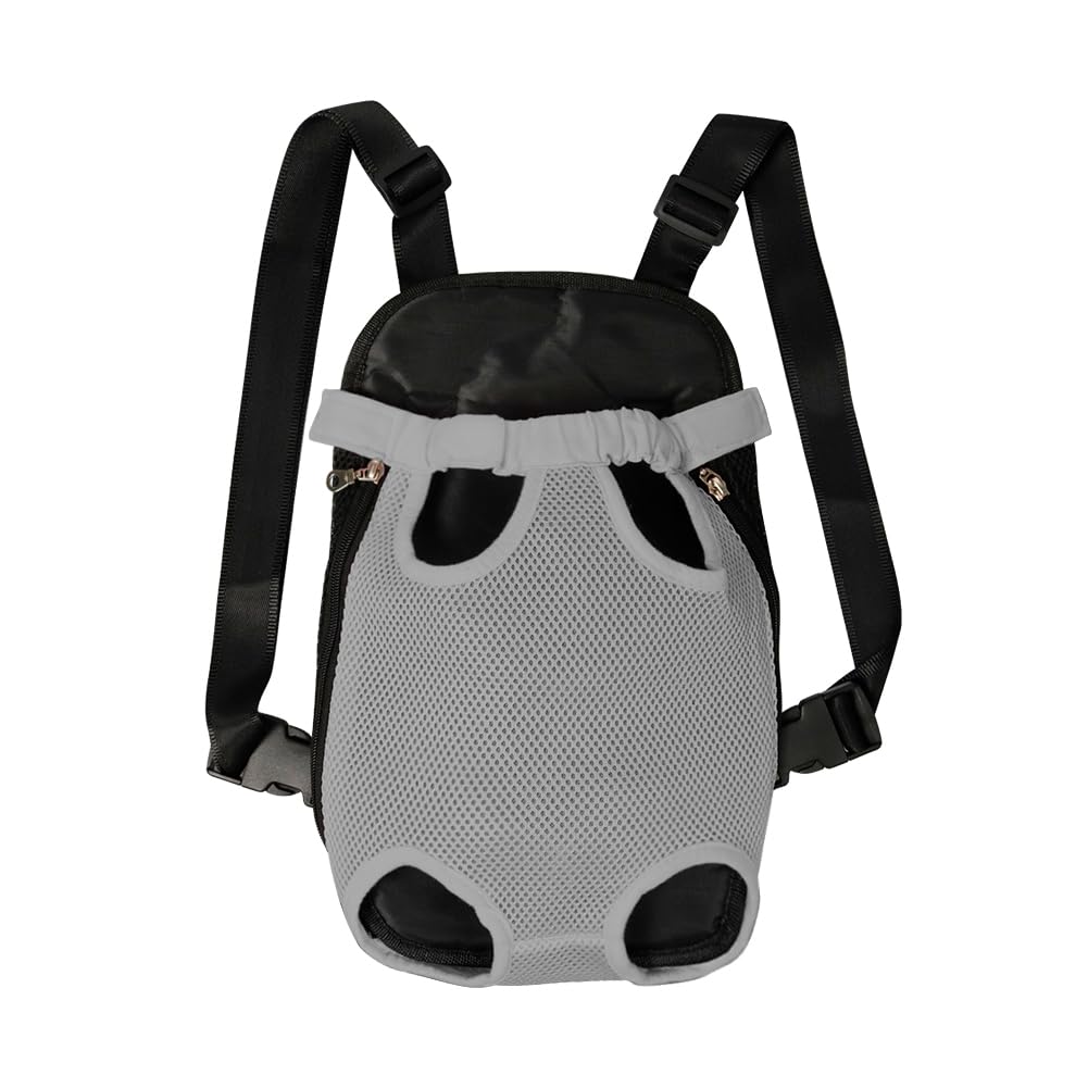 FEimaX Dog Carrier Backpack Pet Legs Out Front Cat Travel Bag, Adjustable Puppy Backpacks Carriers Hands-Free for Small Medium Dogs Cats Hiking Traveling Camping Daily Walking (Small, Black) LukkyDeals