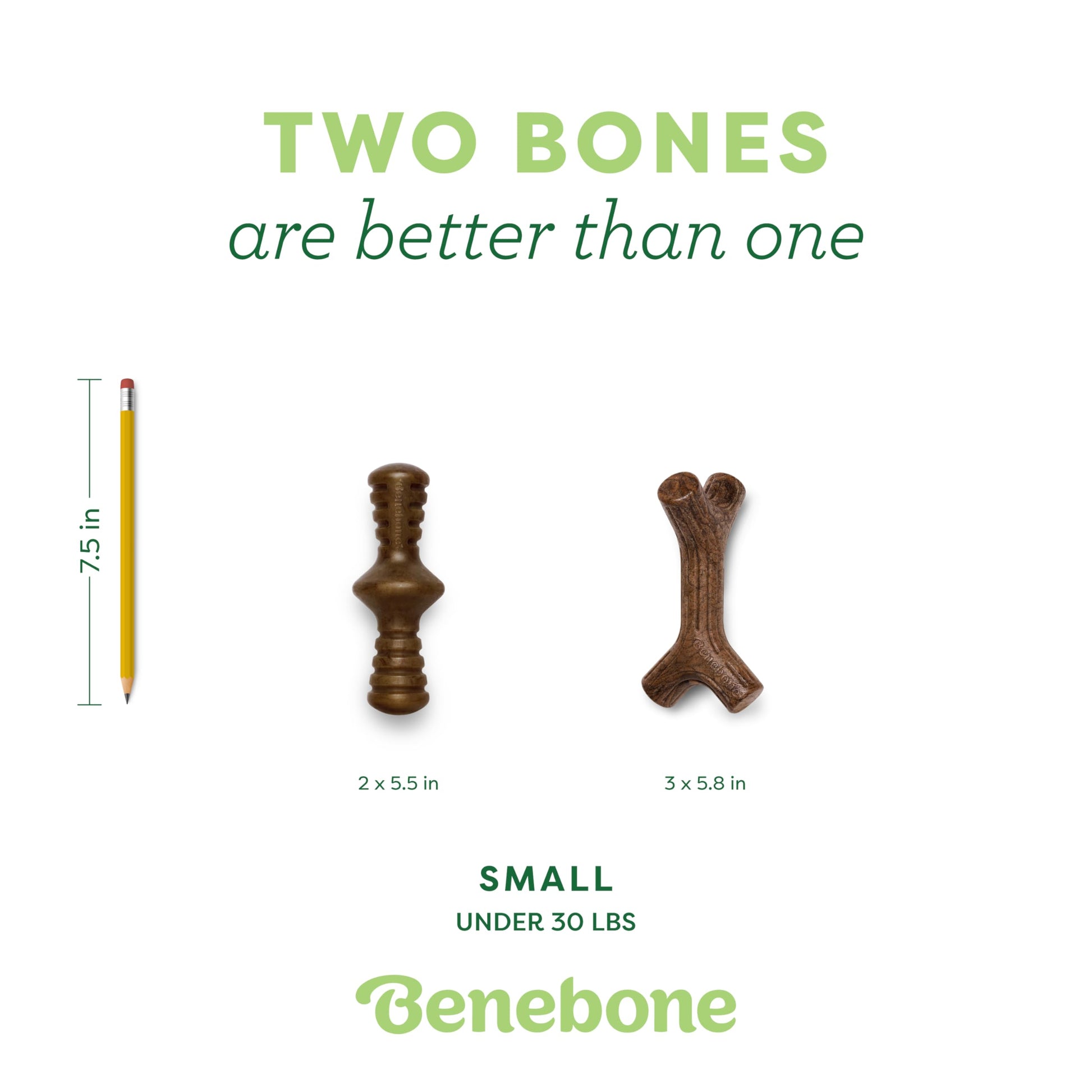 Benebone Medium 4-Pack Dog Chew Toys LukkyDeals