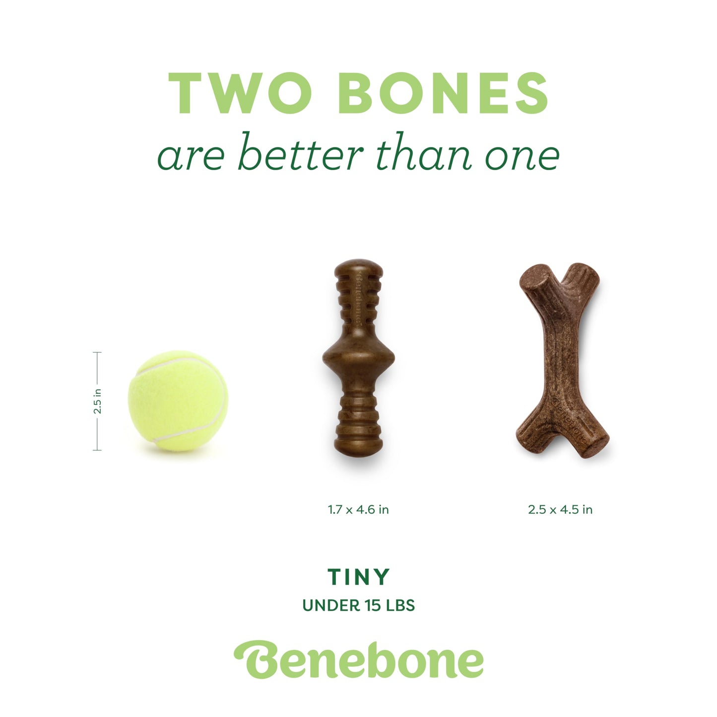 Benebone Medium 4-Pack Dog Chew Toys LukkyDeals