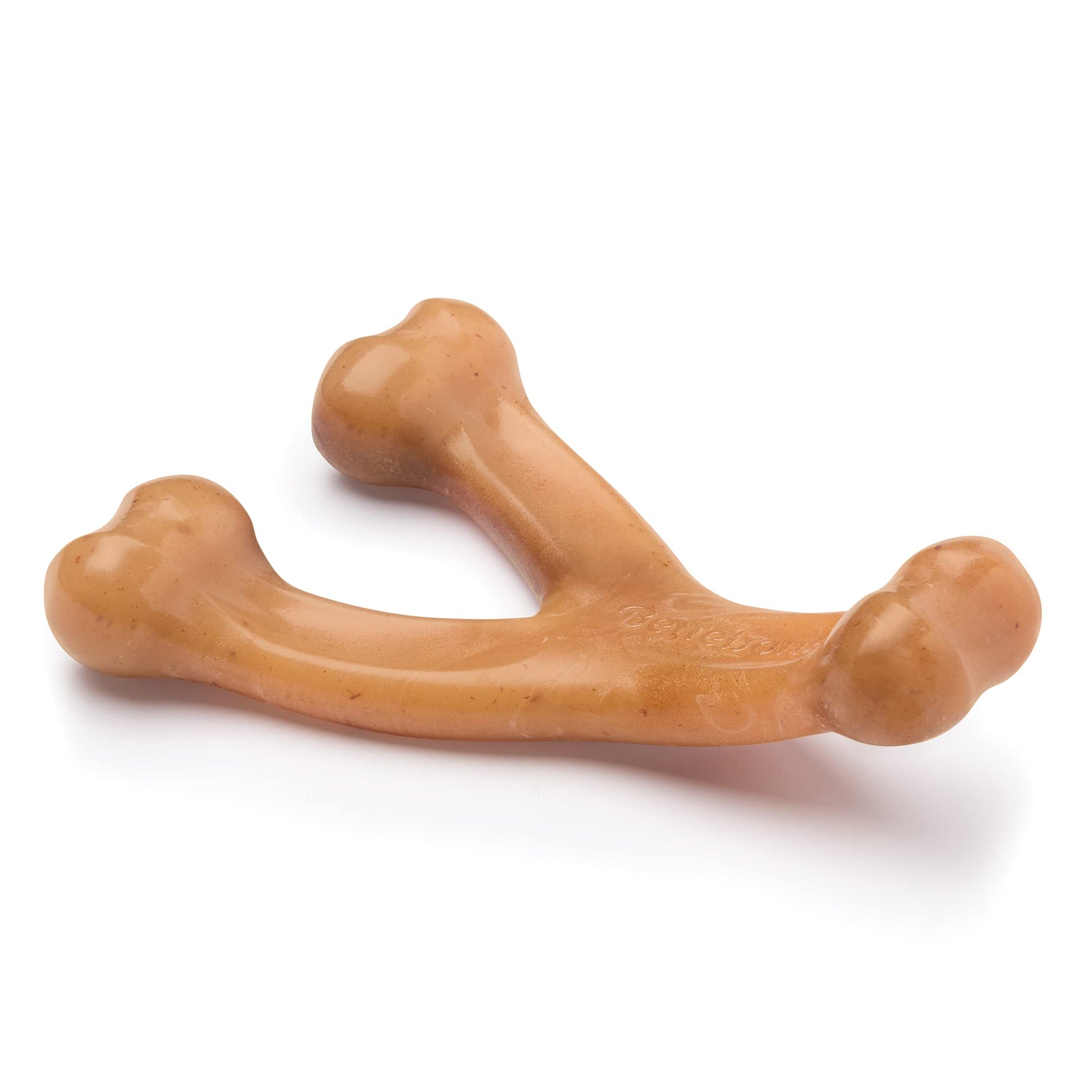 Benebone Wishbone Durable Dog Chew Toy for Aggressive Chewers, Real Bacon, Made in USA, Medium LukkyDeals