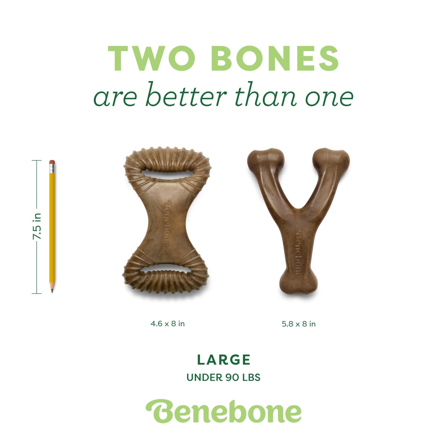 Benebone Medium 4-Pack Dog Chew Toys LukkyDeals