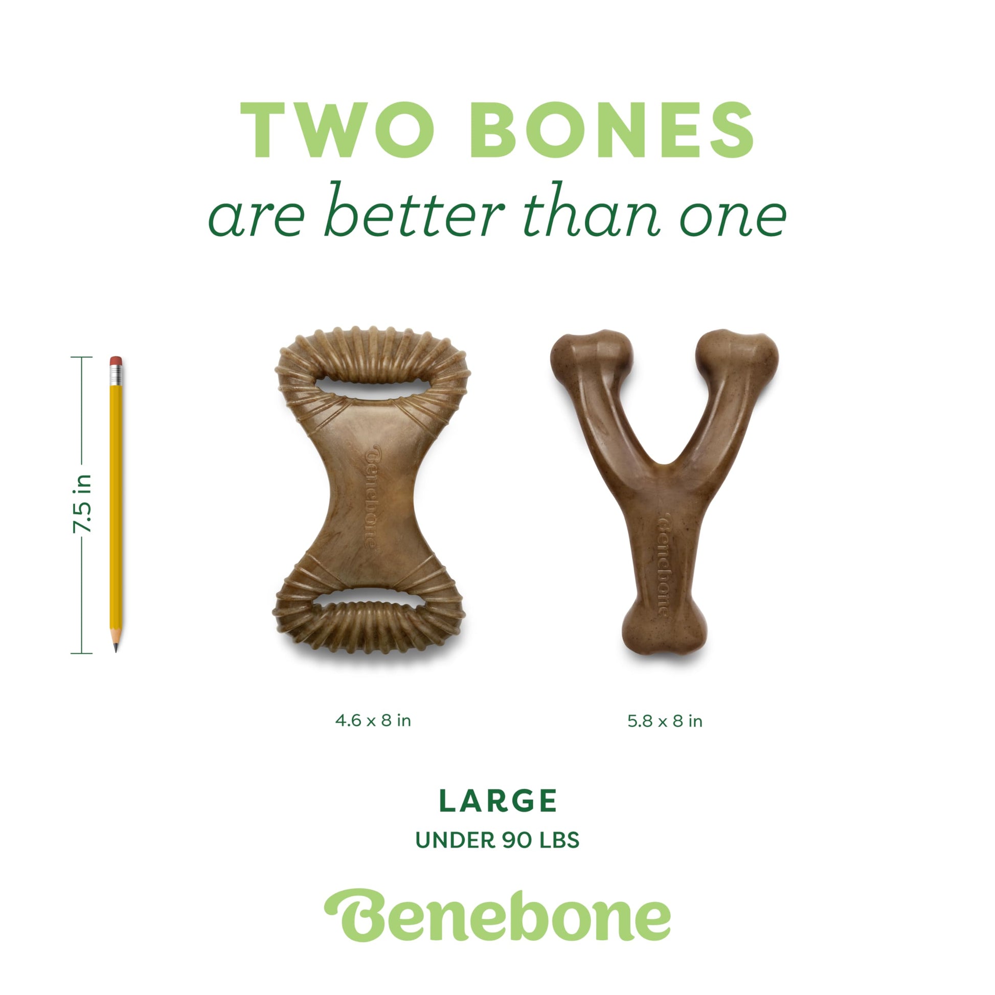 Benebone Medium 4-Pack Dog Chew Toys LukkyDeals