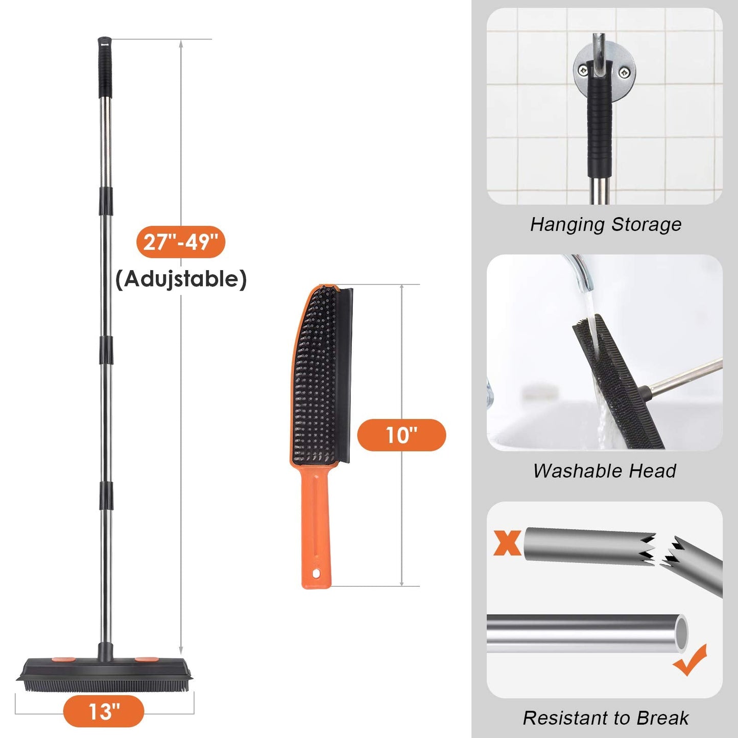 Magic Pet Hair Broom & Brush LukkyDeals