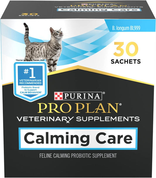 Purina Pro Plan Veterinary Supplements Calming Care Cat Supplements - 30 ct. Box LukkyDeals