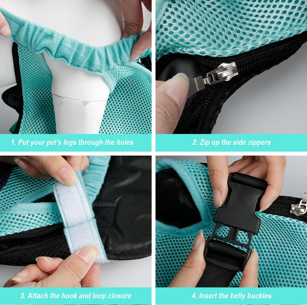 FEimaX Dog Carrier Backpack Pet Legs Out Front Cat Travel Bag, Adjustable Puppy Backpacks Carriers Hands-Free for Small Medium Dogs Cats Hiking Traveling Camping Daily Walking (Small, Black) LukkyDeals