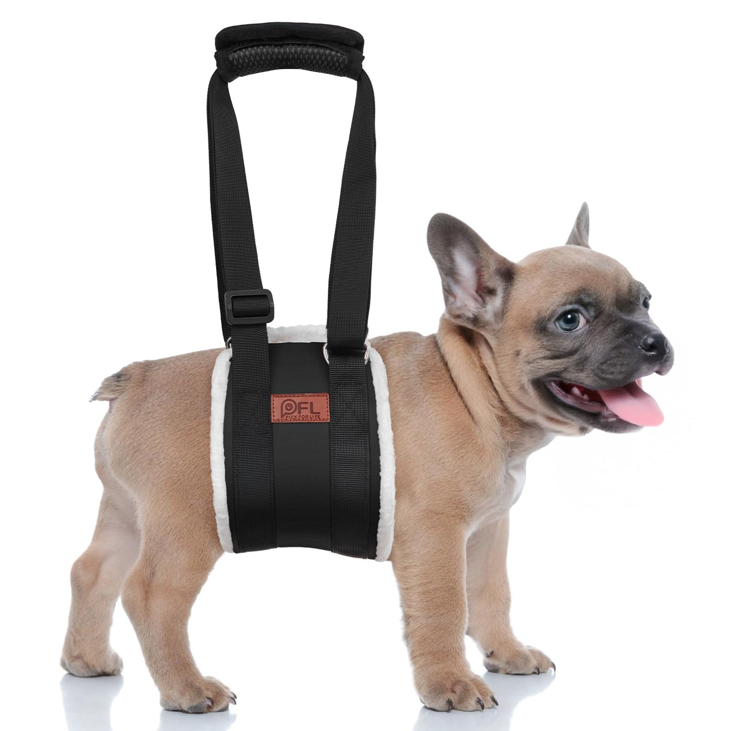 Adjustable Dog Lift Harness Dog Sling for Large Dogs Hind Leg Support Soft Lift Support and Rehab Harness for Weak Rear Legs, Helps Senior, Injured, Disabled and After ACL Surgery Dogs Large LukkyDeals