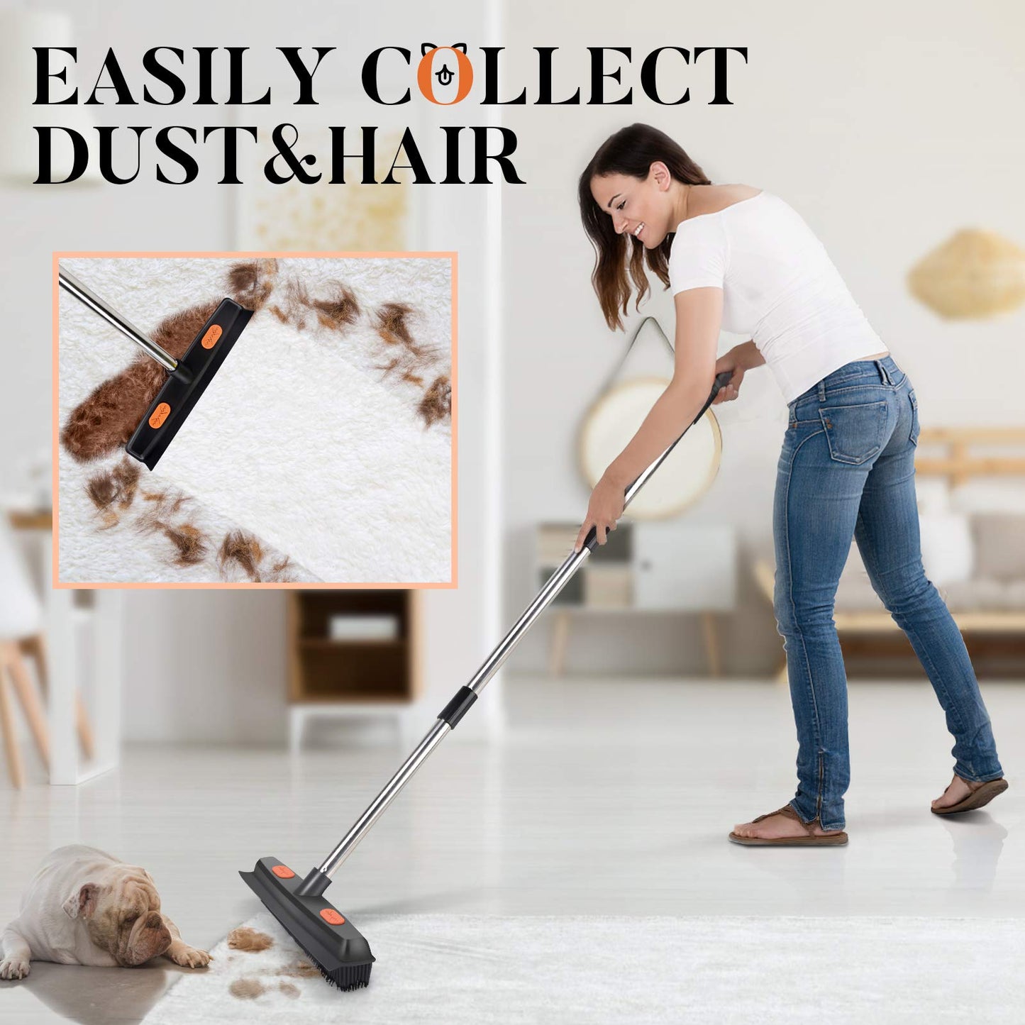 Magic Pet Hair Broom & Brush LukkyDeals