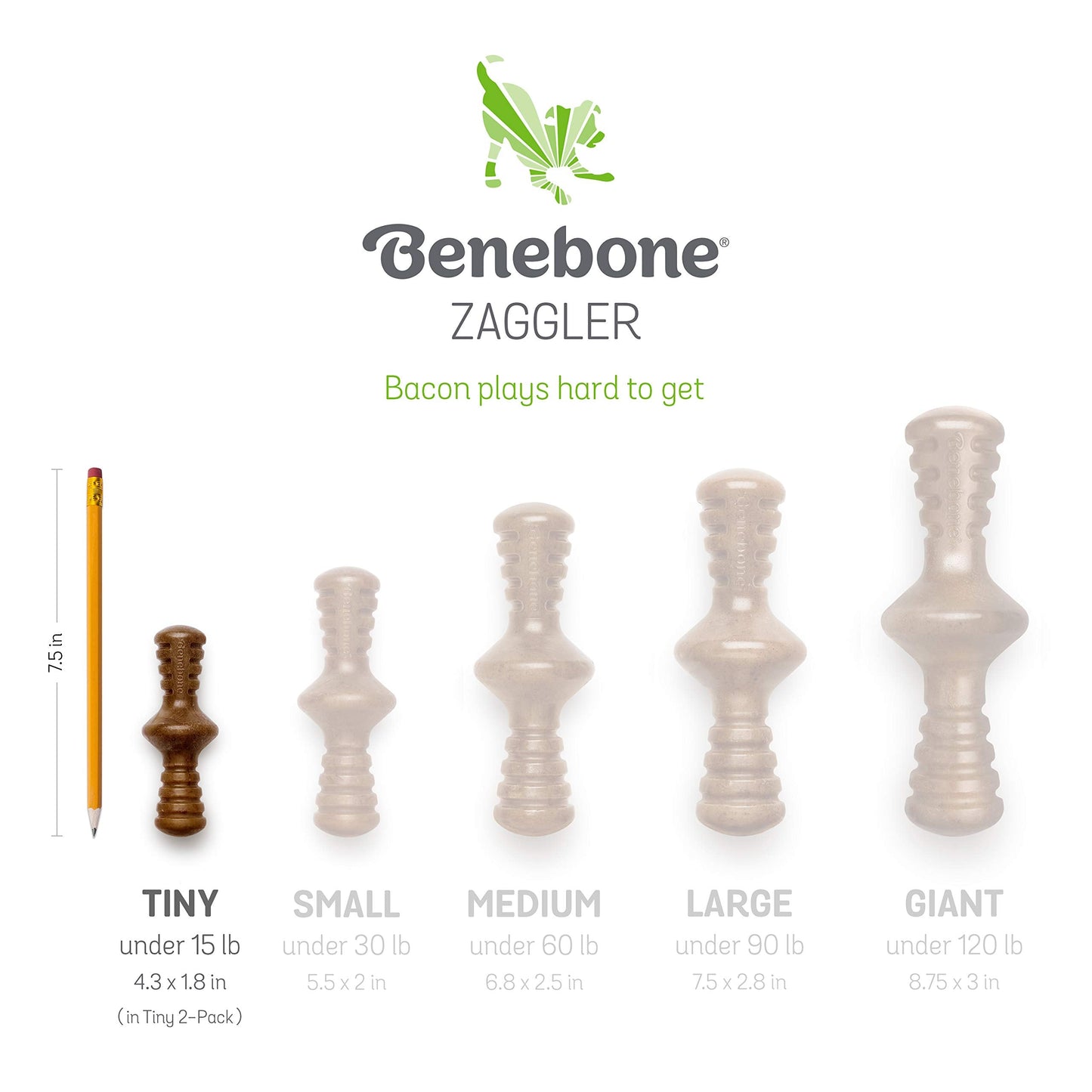 Benebone Medium 4-Pack Dog Chew Toys LukkyDeals