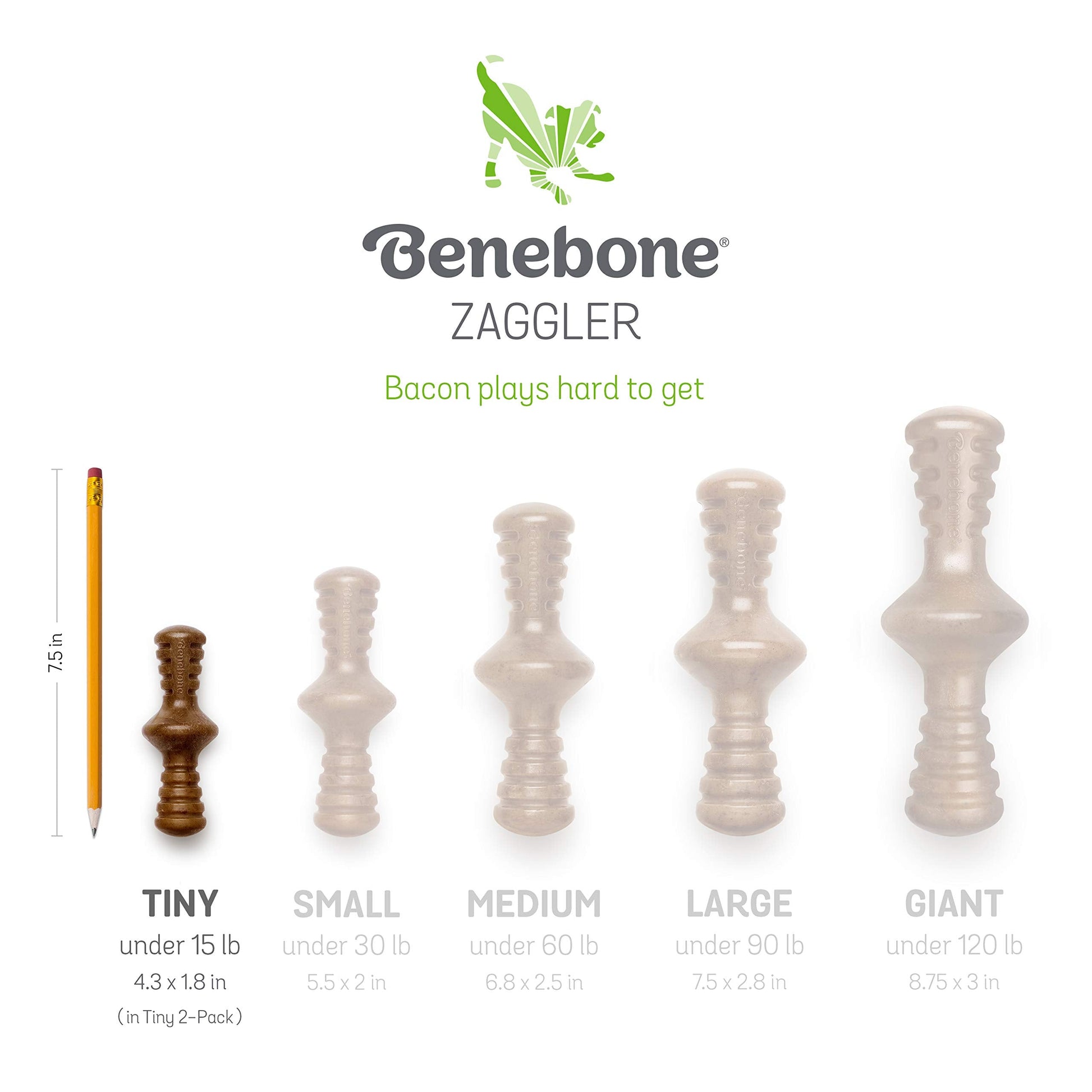 Benebone Medium 4-Pack Dog Chew Toys LukkyDeals