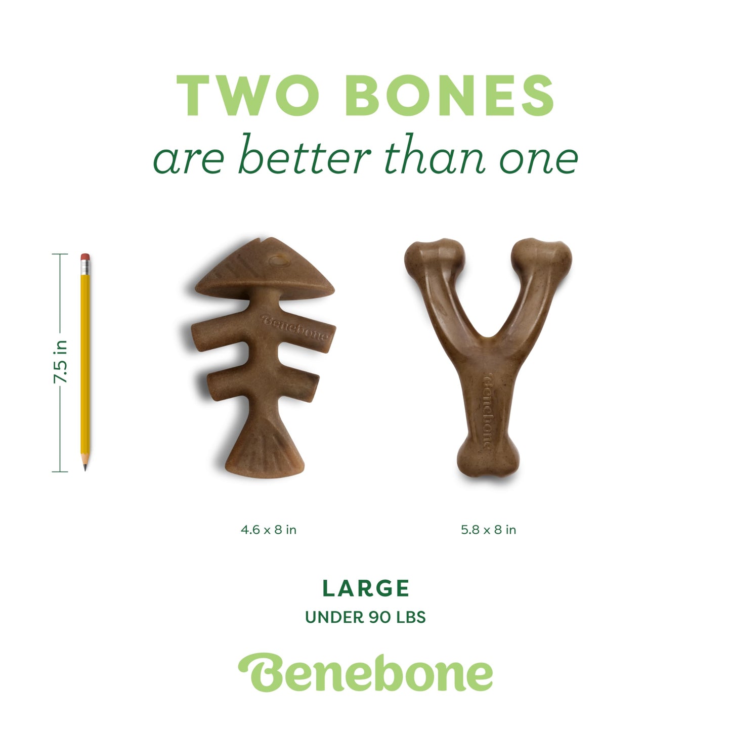 Benebone Medium 4-Pack Dog Chew Toys LukkyDeals