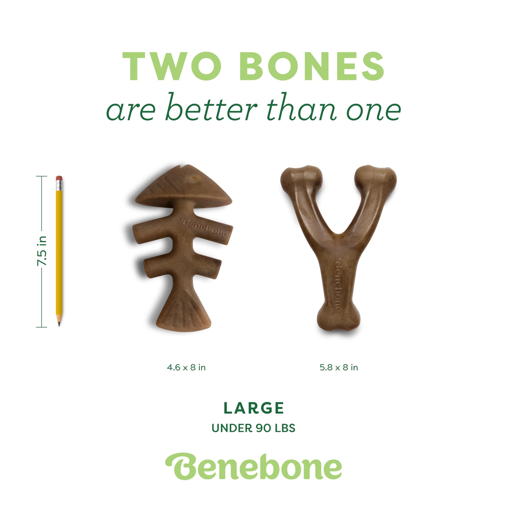 Benebone Medium 4-Pack Dog Chew Toys LukkyDeals