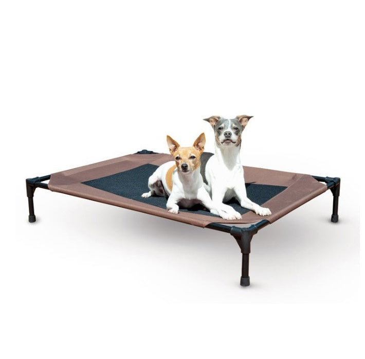 Pet bed dog moisture-proof removable washable stack dog bed Oxford cloth camp bed - LukkyDeals