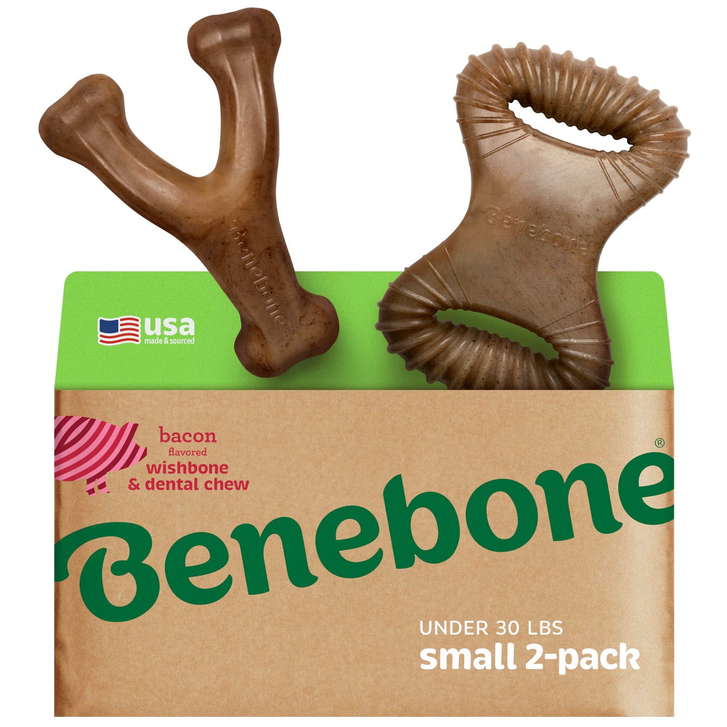Benebone Medium 4-Pack Dog Chew Toys LukkyDeals