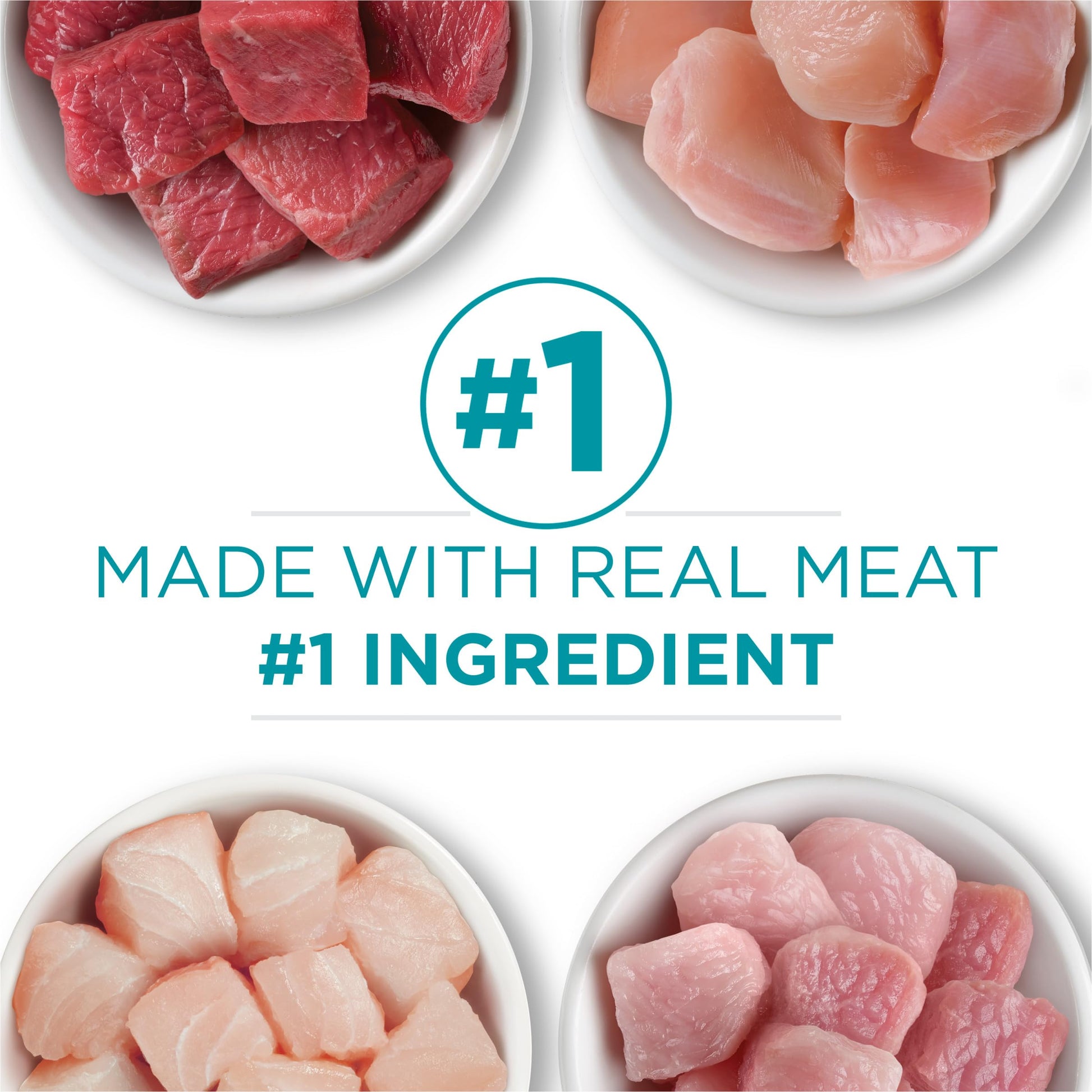 Purina ONE High Protein, Grain Free Pate Wet Cat Food Variety Pack, Grain Free Formula - (Pack of 24) 3 oz. Cans LukkyDeals