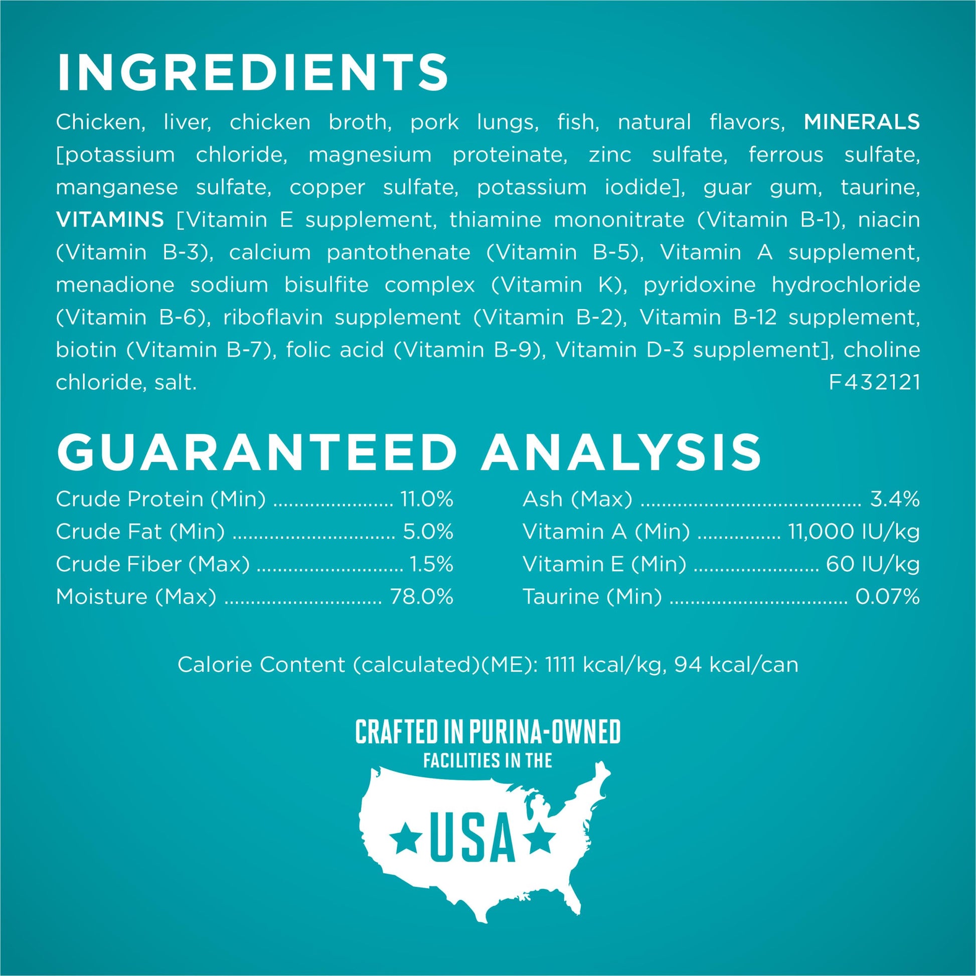 Purina ONE High Protein, Grain Free Pate Wet Cat Food Variety Pack, Grain Free Formula - (Pack of 24) 3 oz. Cans LukkyDeals