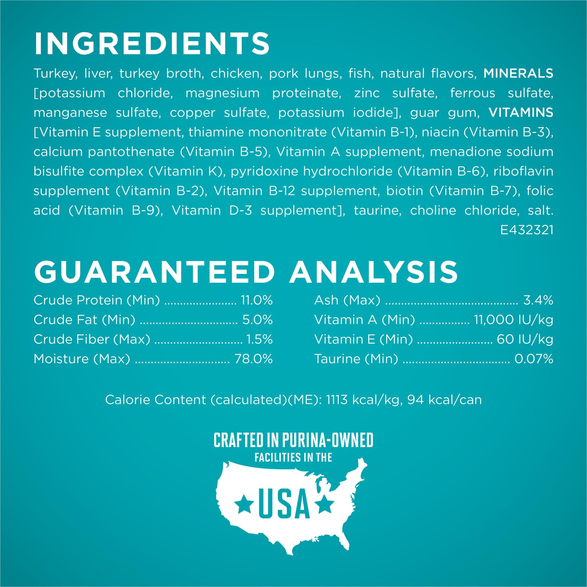 Purina ONE High Protein, Grain Free Pate Wet Cat Food Variety Pack, Grain Free Formula - (Pack of 24) 3 oz. Cans LukkyDeals