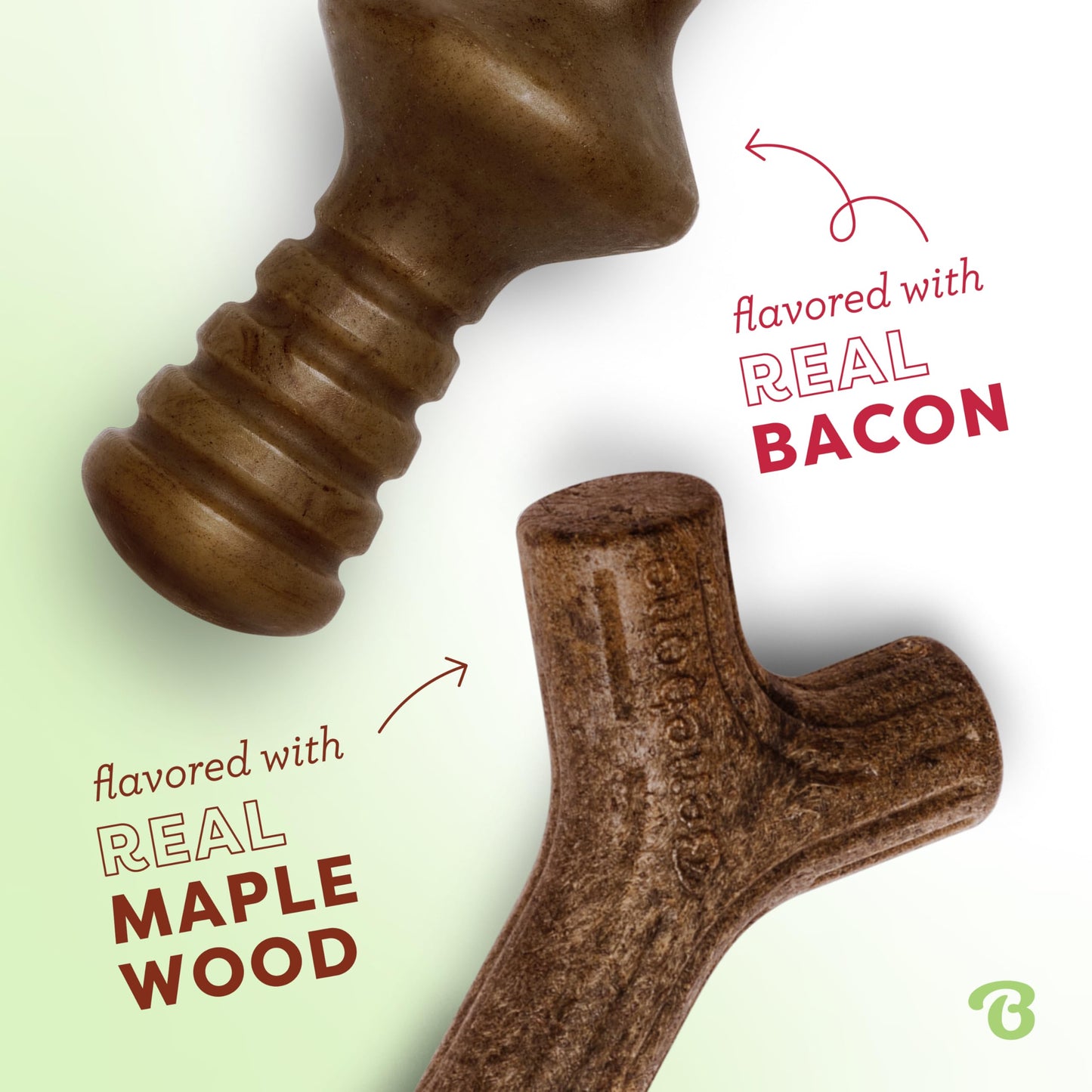 Benebone Medium 4-Pack Dog Chew Toys LukkyDeals