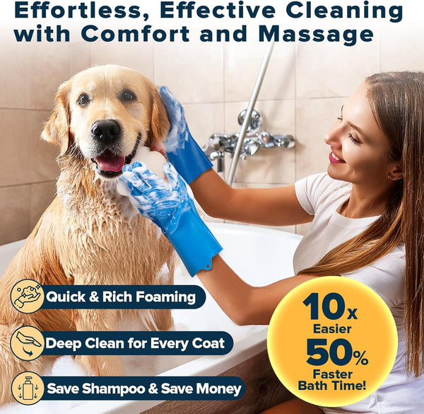 Ultimate 6-Piece Pet Bathing Kit