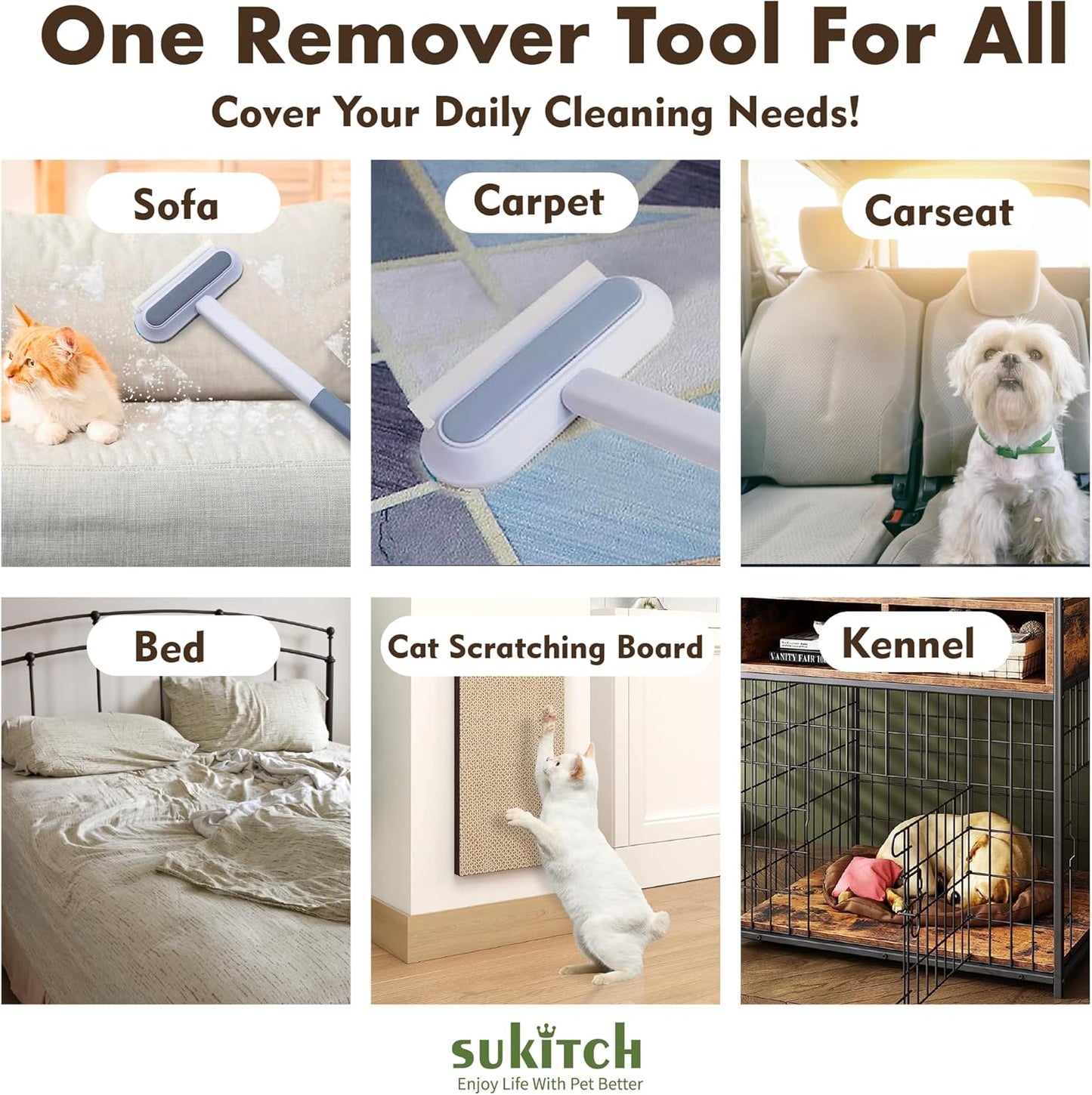 Gentle Pet Hair Eraser LukkyDeals