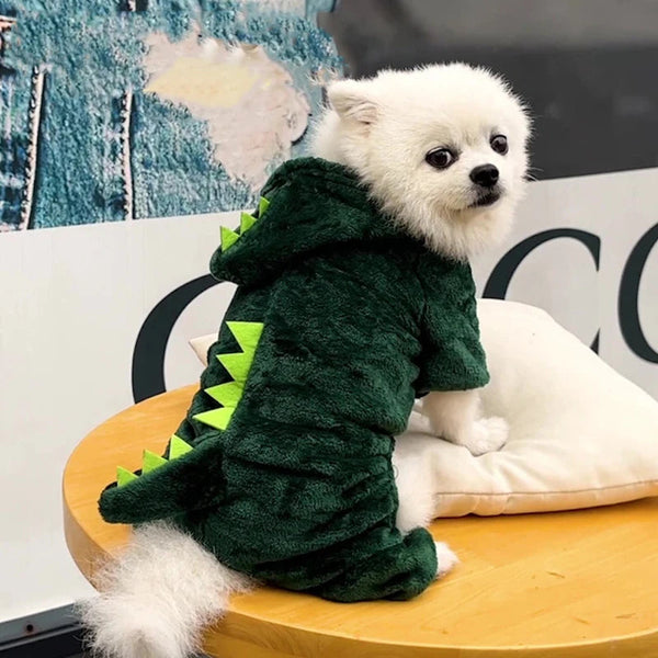 Cozy Dino Dog Outfit LukkyDeals