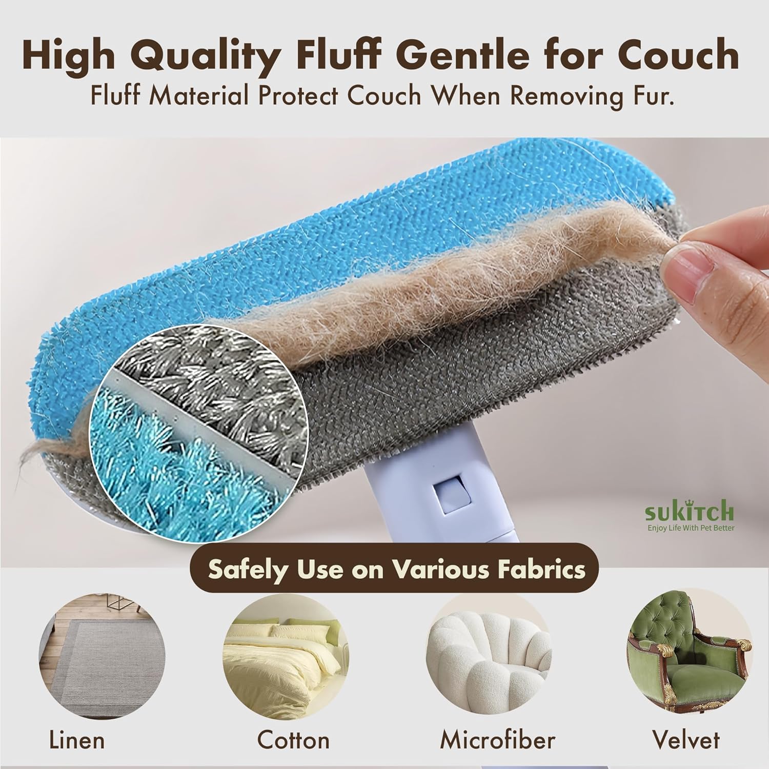 Gentle Pet Hair Eraser LukkyDeals