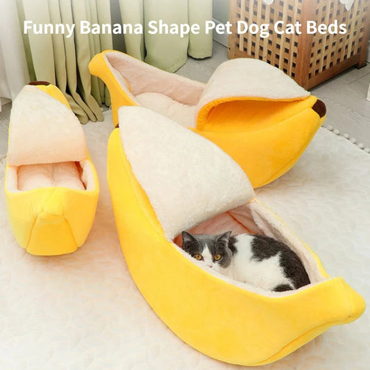 Cozy Banana Pet Bed LukkyDeals