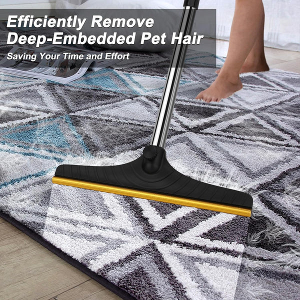Easy Pet Hair Carpet Rake