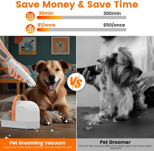 Ultimate Pet Grooming Vacuum Kit LukkyDeals