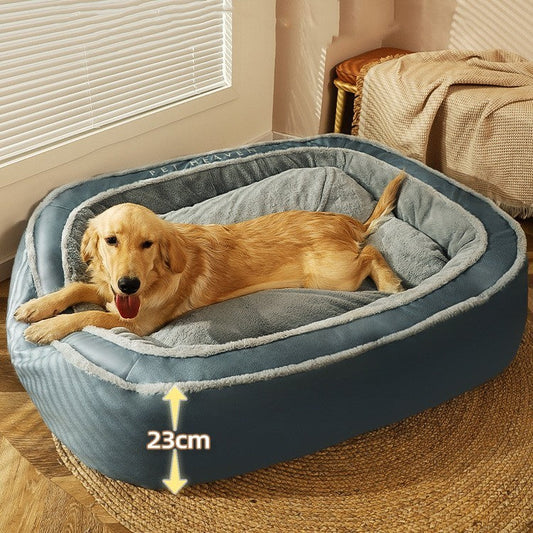 Transform Your Pet's Comfort with LukkyDeals Large Dog Bed Sofa