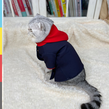 Cat And Dog Hoodie Photo Props