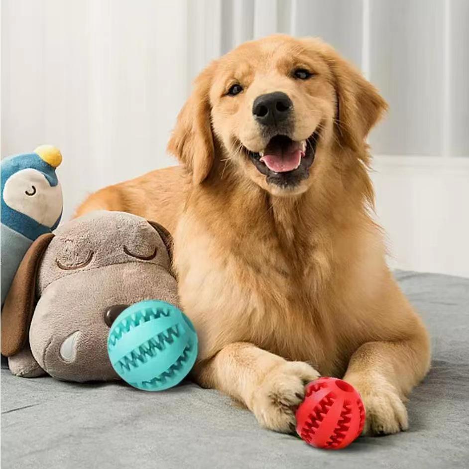 Interactive Hemp Rope Rubber Leaking Balls For Small Dogs