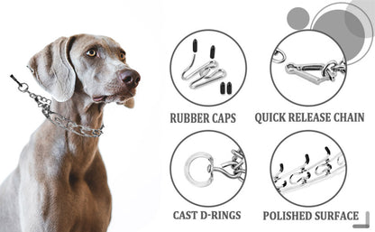 Dog training collar with protective sleeve and durable leash for comfortable training