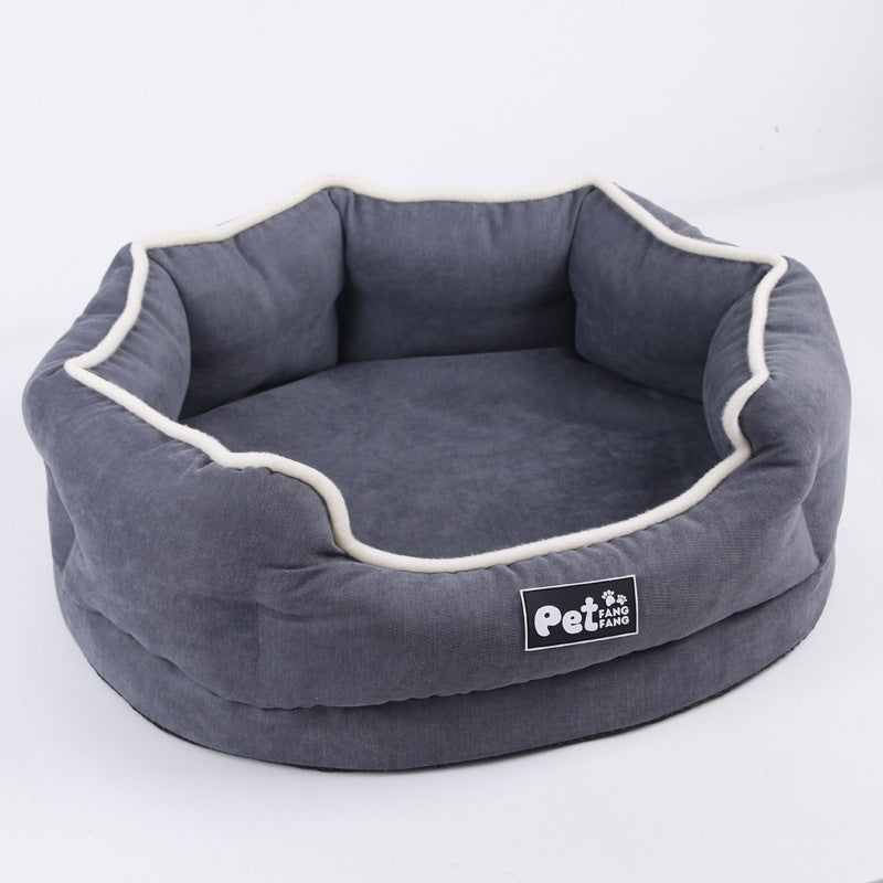 Removable pet bed mattress