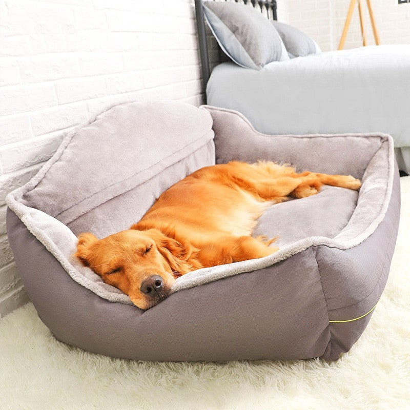 Dogs Bed Non Stick Fur Cloths Washable Soft Bed for Pets