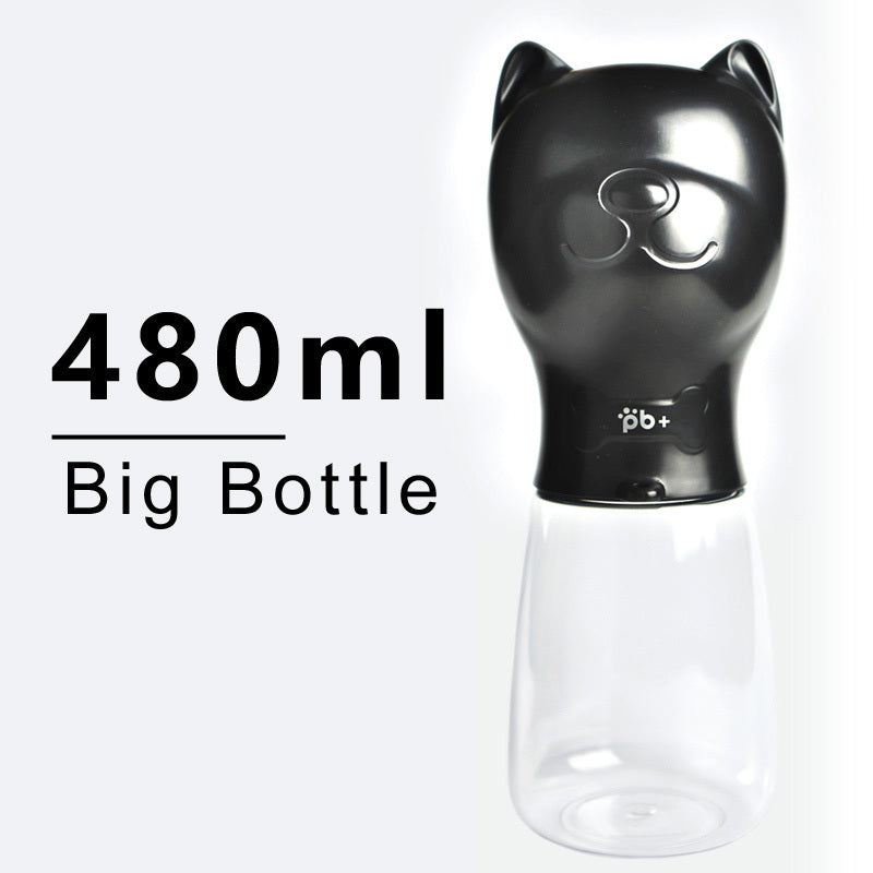 Pet Dog Drinker To Drink Water Outdoors And Feed Water Bottle Portable Accompanying Cup