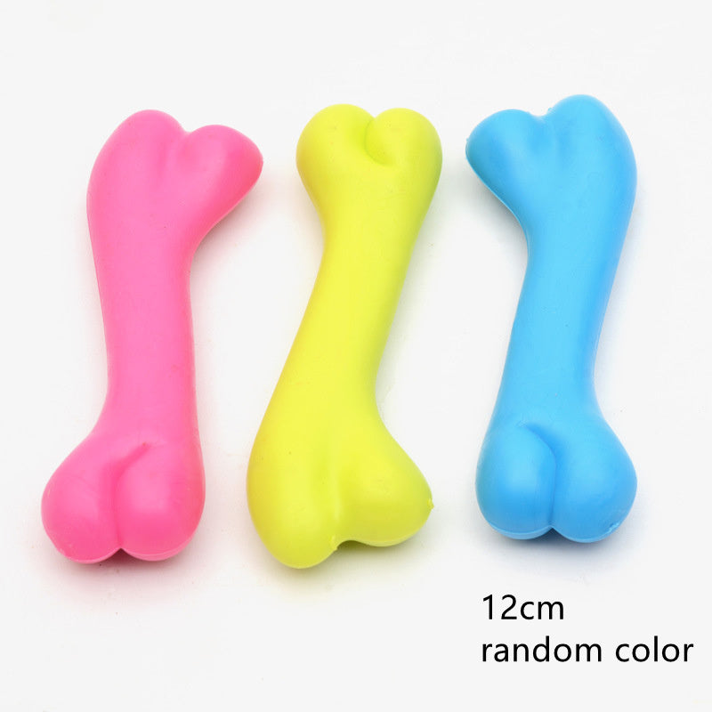 Pet Toys, Rubber Bite Resistant Toys, High Quality Dog Bone Type