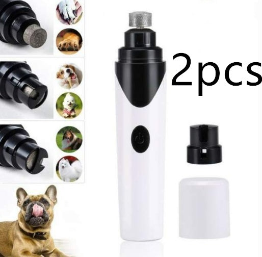 USB Charge Pet Nail Electric Grinder Manicure For Cat Dog