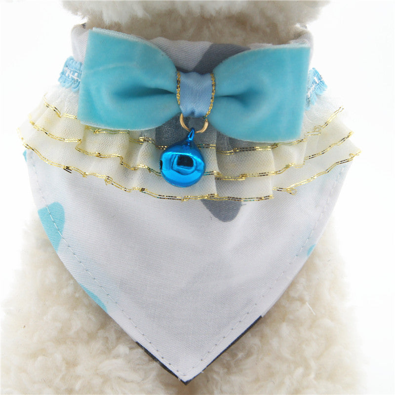 New Style Pet Collar Bow Tie Collar Detachable Dog Collar Pet Supplies