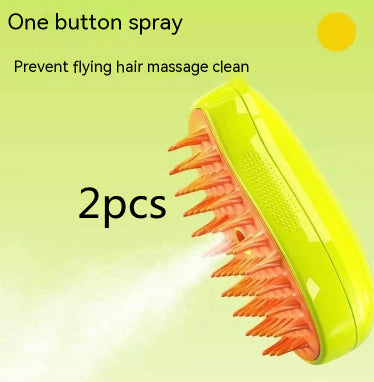 3 In 1 Cat Steam Brush Steamy Dog Brush Electric Spray Cat Hair Brushes For Massage Pet Grooming Comb Hair Removal Combs