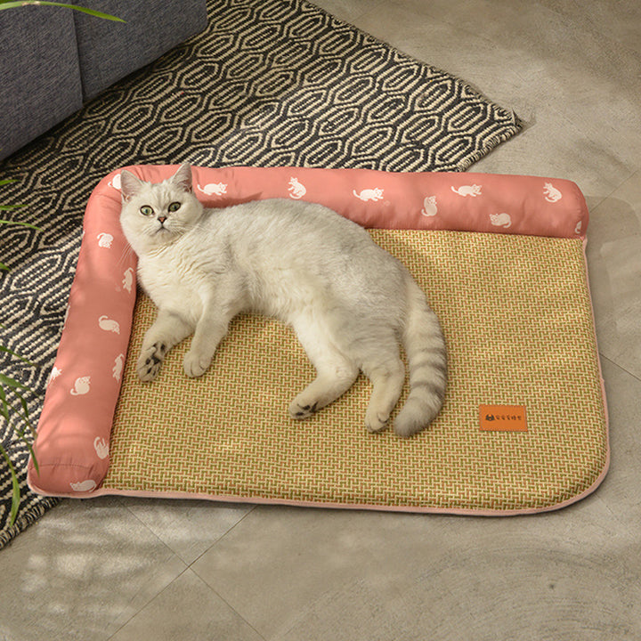 Non-stick Cat Bed Ice Pad Pet Supplies