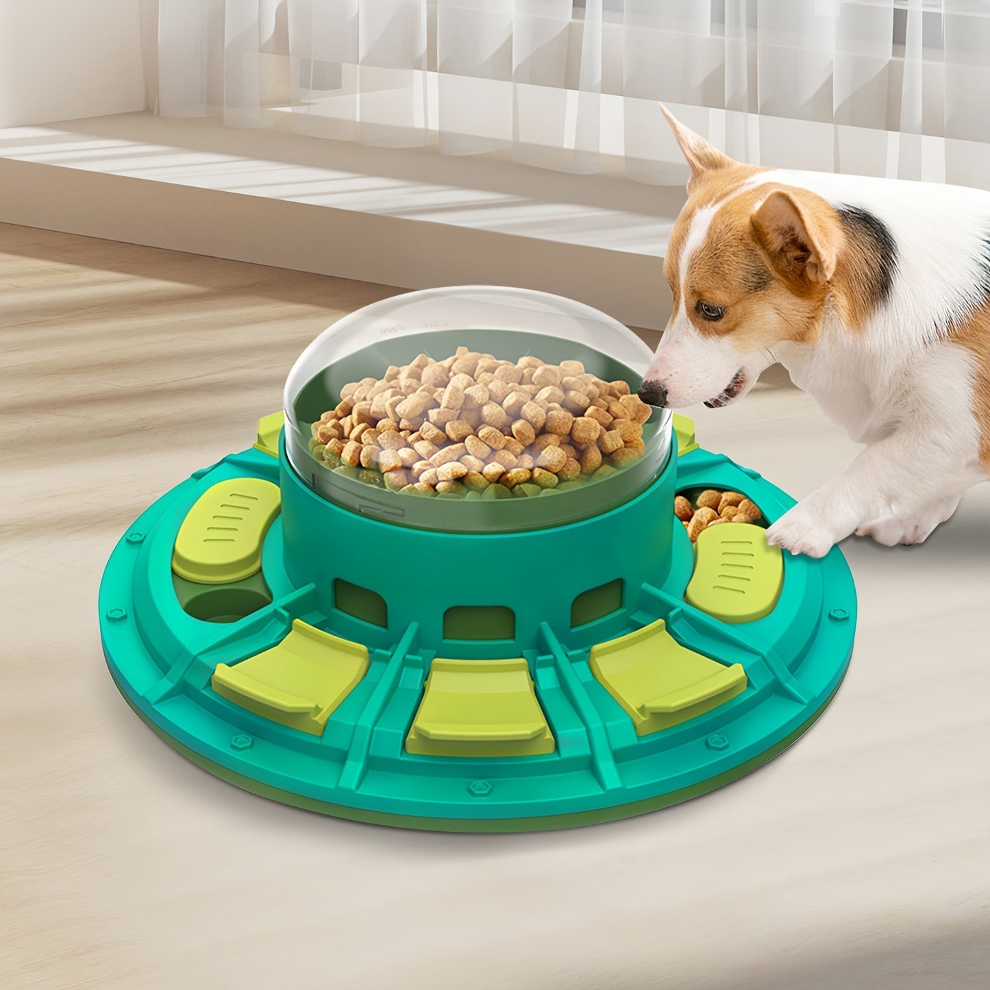 Interactive Dog Puzzle Toy For IQ Improvement And Slow Feeding