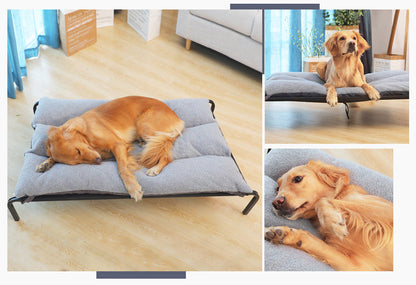 Removable and washable pet bed