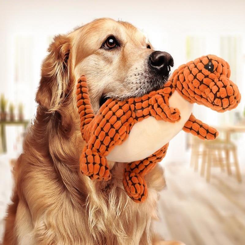 Dinosaur Pet Toys, Interactive Toys for Large Dogs