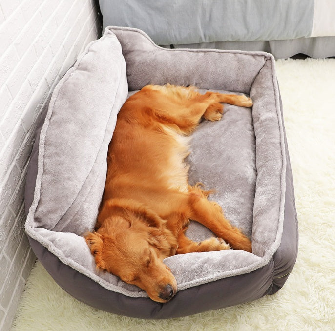 Dogs Bed Non Stick Fur Cloths Washable Soft Bed for Pets