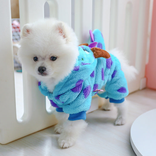 Poodle Four-legged Clothes Bubble Dragon Pet Clothing