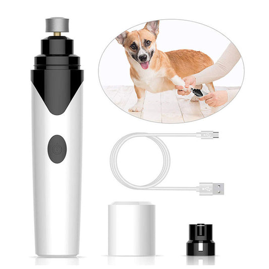 USB Charge Pet Nail Electric Grinder Manicure For Cat Dog