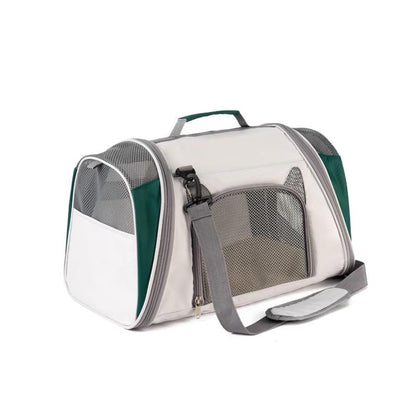 Pet Carrier/Cat, Dog Carrier Soft-Sided for Pets Up to 16 Lbs, Airline Approved Collapsible Ventilate Travel Cat Carrier for Cats Puppy and Small Animals